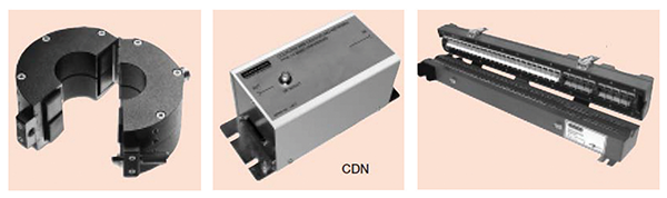 Figure 13: Pictures of three different types of directional couplers