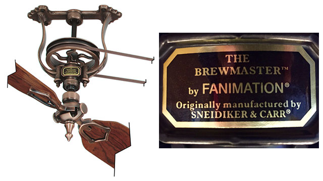Brewmaster Ceiling Fans Recalled In